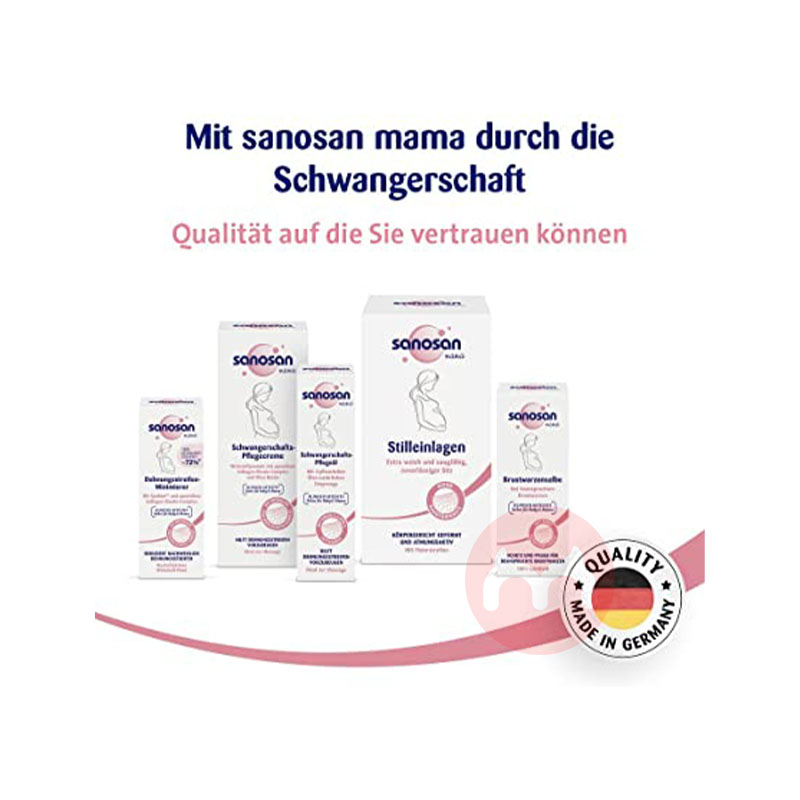 Sanosan 독일 임산부 예방 튼살 케어 크림 해외 현지 오리지널
