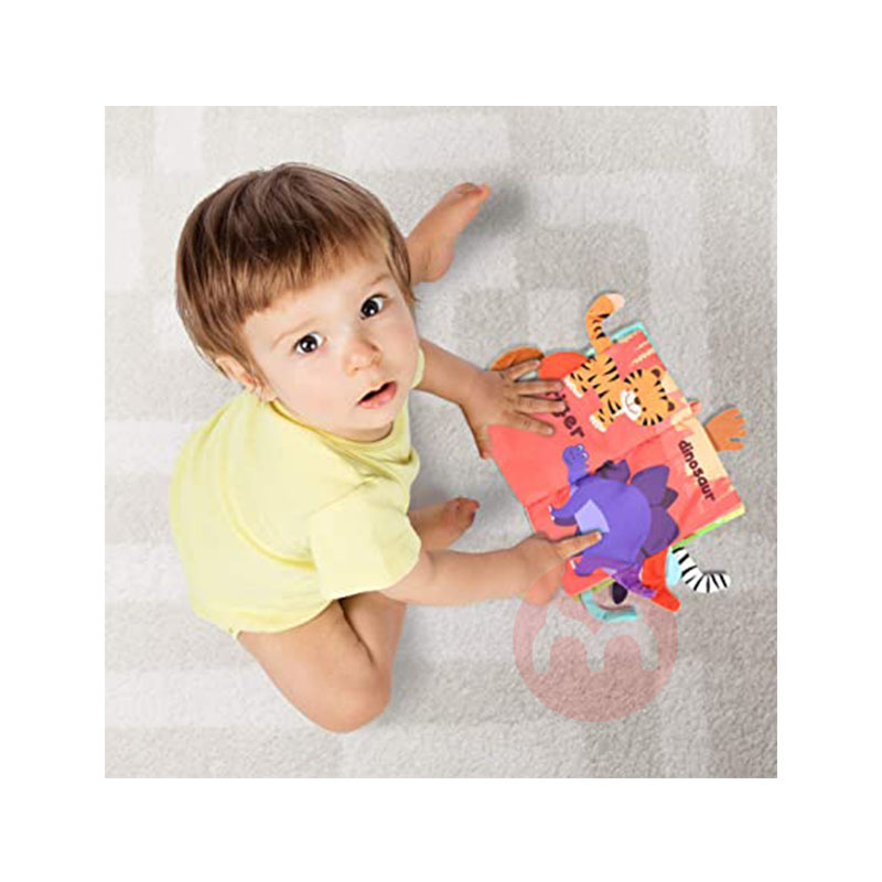 Vicloon 독일 Vicloon 아기 동물 꼬리 테마 천 책 해외 현지 원본