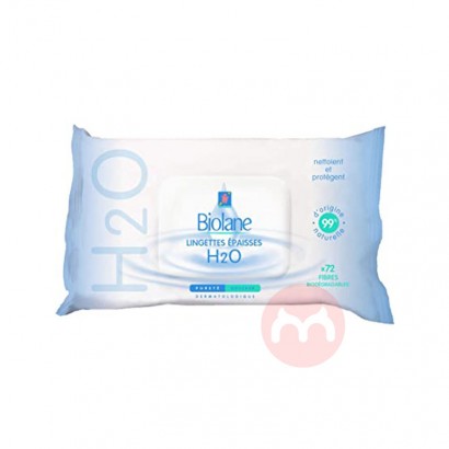 Biolane 프렌치 베이비 퓨어 H2O 클렌징 물티슈 72개 ...