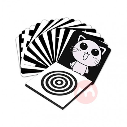 Funvce 독일 Funvce 아기 시각 자극 흑백 카드 해외 ...