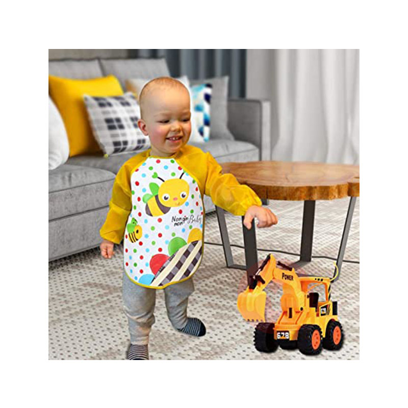 Vicloon 독일 Vicloon 아기 긴 소매 방수 턱받이 4 팩 원래 해외