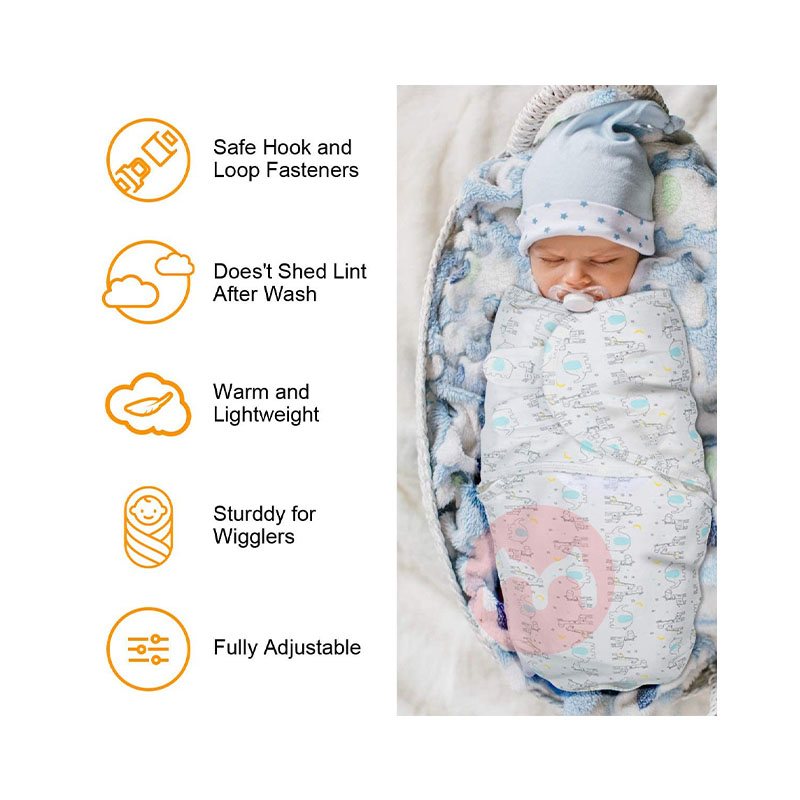 Vicloon 독일 Vicloon 아기 포대기 2개입, 해외 오리지널 버전