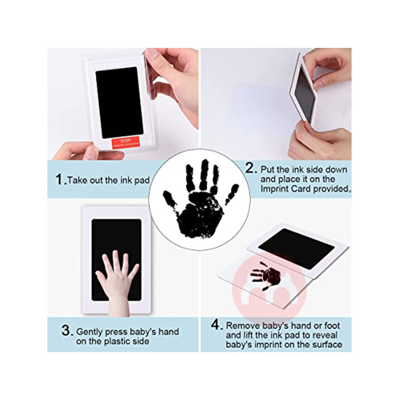 Vicloon 독일 Vicloon 아기 손과 발자국 기념품 세트 해외 현지 오리지널