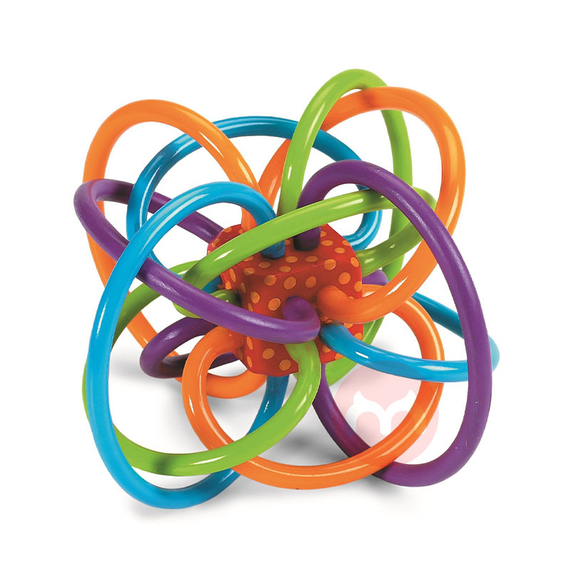 MANHATTAN TOY 아메리칸 맨해튼 볼 베이비 컬러풀 핸드 캐치 볼 해외 네이티브 오리지널